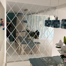 32Pcs Mirror Tiles Wall