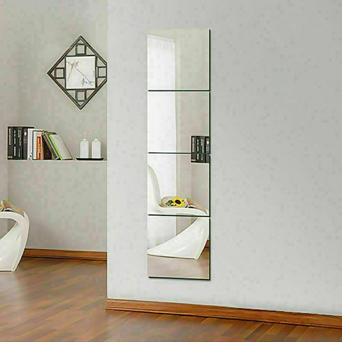 Diy mirror tiles - 4x,