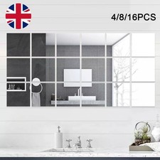 16Pcs 30X30cm Mirror Tiles