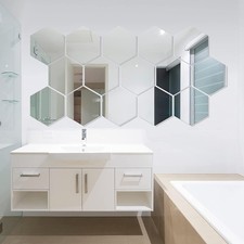 24PCS Acrylic Mirror Tiles
