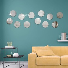 Round Acrylic Mirror Wall