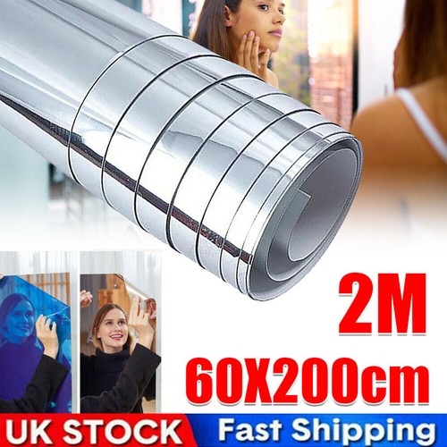 Large mirror wall sticker roll - large,