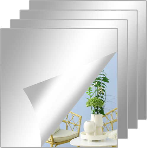 Stick mirror tiles - mirror,